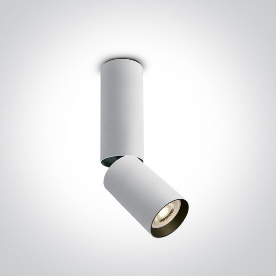 One light Спот GU10 10w DARK LIGHT 65105EA/W - Спотове