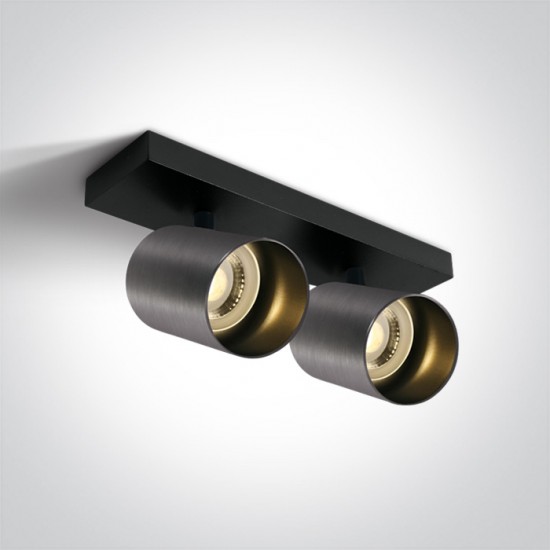 One light Спот 2x10W GU10 65205N/MG - Спотове