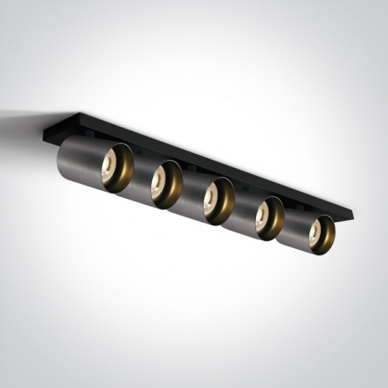 One light Спот 5x10W GU10 65505N/MG - Спотове
