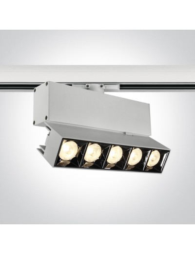 Интериорно осветление - One light LED Спот за шина регулируем 20W 3000K 38D IP2 65506BT/W/W