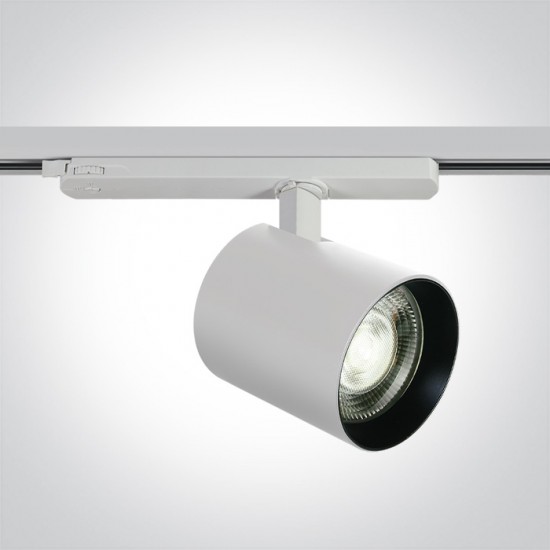 One light LED Спот за шина DALI / PUSH TO DIM 35W 4000K 38deg  IP20 2 65660BTL/W/C - Прожектори