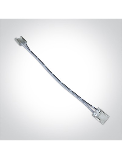 LED ленти и профили - One light Ъглов конектор за 7844 + 7839 8mm 7844B
