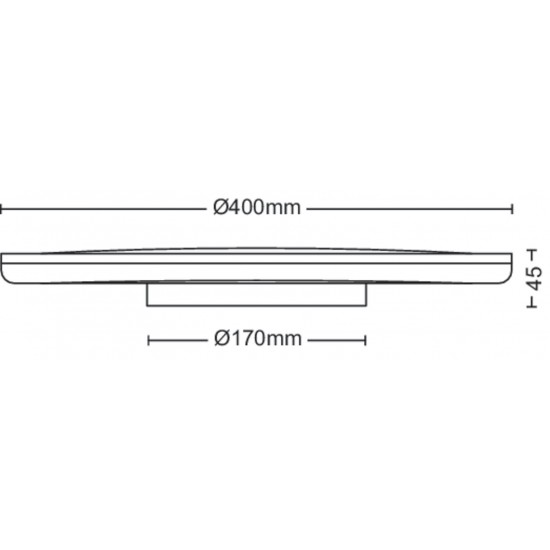 Philips LED plafo Ozziet, 4000K, 2500Lm, 22W, 871951443202400
