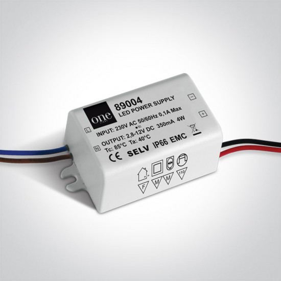One light LED драйвер IP65 350mA, 1-4V 89004 - LED драйвери и контролери