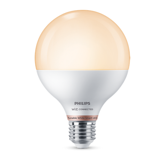 Philips Smart with WiZ Led lamp E27, G95, 11W, 1055Lm, 2700K 871951437260300 - Smart lamps
