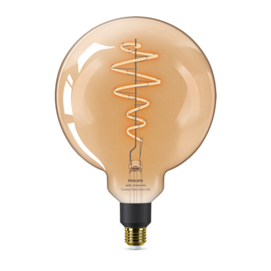 Philips Smart with WiZ Led lamp Filament E27, G200, 6W, 390Lm, 2000-5000K 871951437216000