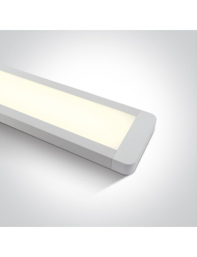 Интериорно осветление - One light LED панел 48W топла бяла светлина 38248M/W/W