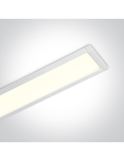Интериорно осветление - One light LED панел за вграждане 40W неутрална светлина 38152R/W/C