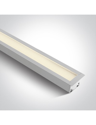 Интериорно осветление - One light LED панел за вграждане 40W топла бяла светлина 38145AR/W/W