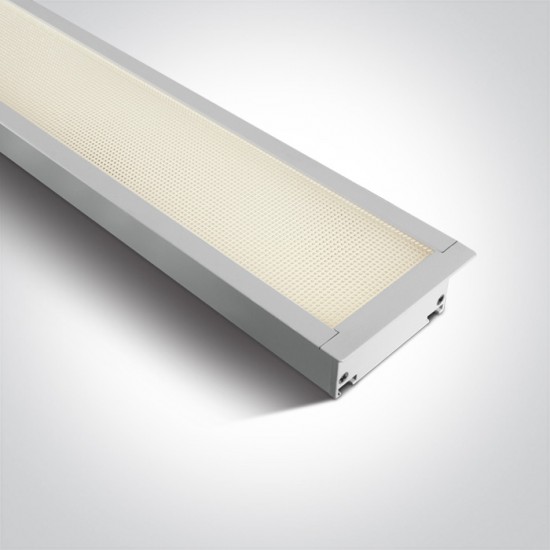 One light LED recessed panel 40W warm white light 38150AR/W/W
