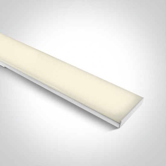 One light LED панел 48W топла бяла светлина 38148N/W - Led панел