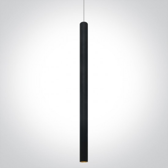One light LED pendant, 6W, warm white light 63108A/B/W