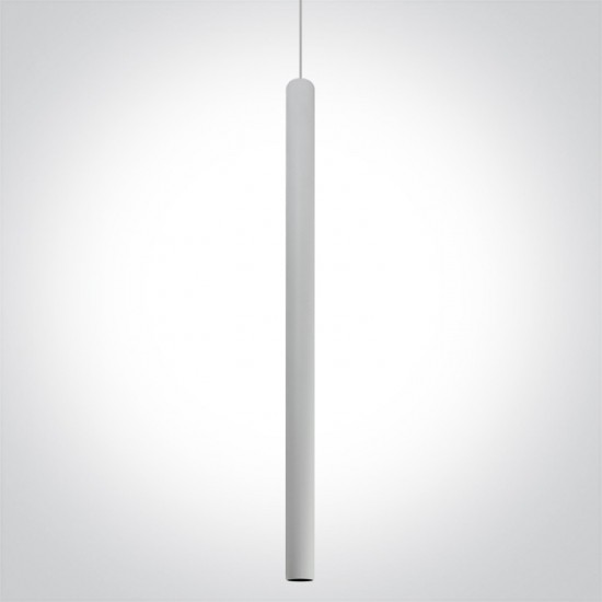 One light LED пендел, 6W, топла бяла светлина 63108A/W/W - Пендели