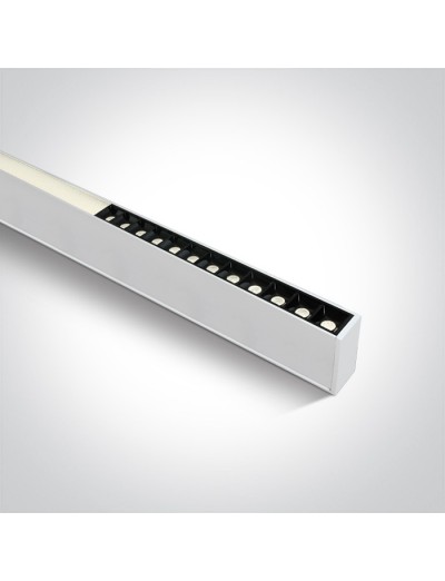 Интериорно осветление - One light LED спотове 40W неутрална светлина 38150C/W/C