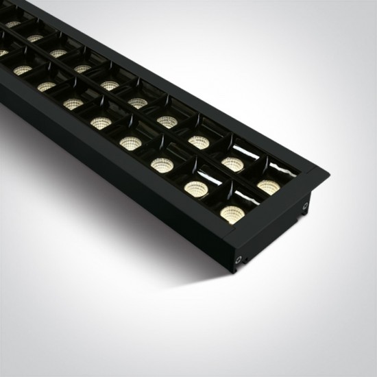 One light LED спотове за вграждане 40W топла бяла светлина 38150BR/B/W - Led панел