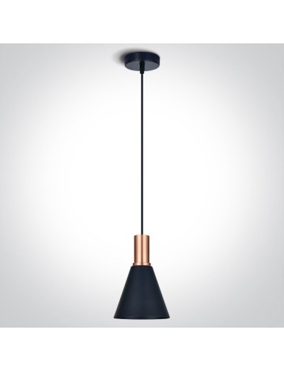 Висящи осветителни тела - One light пендел, E27, 10W, 63122/CU