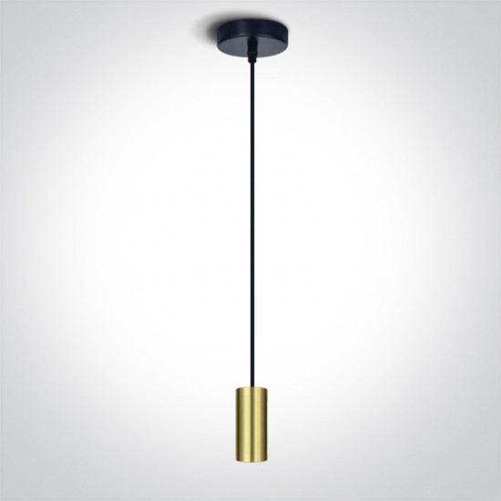 One light pendant, E27, 20W, 63124/BBS