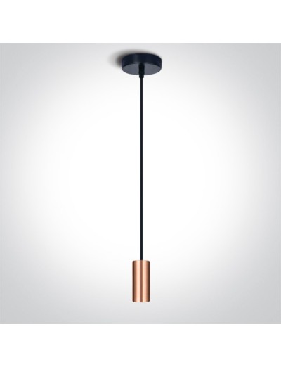 Hanging lights - One light pendant, E27, 20W, 63124/CU