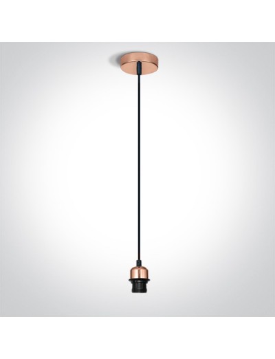 Hanging lights - One light pendant, E27, 20W, 63126/CU