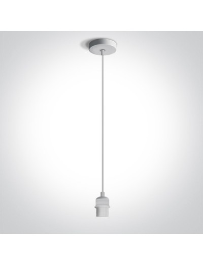 Hanging lights - One light pendant, E27, 20W, 63126/W