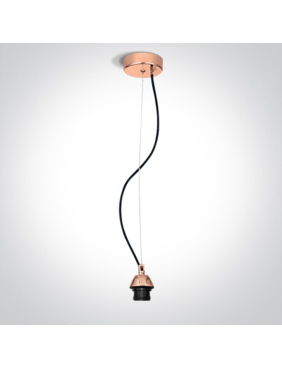 Hanging lights - One light pendant, E27, 20W, 63126A/CU