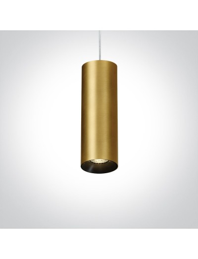 Hanging lights - One light pendant, GU10, 10W, 63105M/BBS
