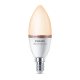 Philips Smart с WiZ Led лампа Е14, C37, 4.9W, 470Lm, 2700-6500K, 871951437238200 - LED лампи WiZ