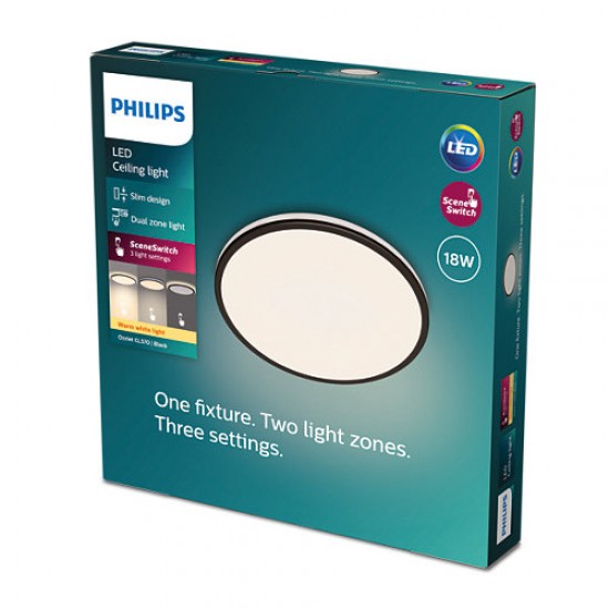 Philips LED plafo Ozziet, 2700K, 1800Lm, 18W, 871951443192800