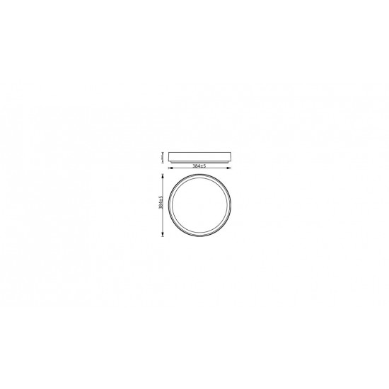 Philips LED плафониера Hanno бяла SceneSwitch - 3 настройки на яркостта 24W 2700lm 2700K 872016930137500 - Плафониери
