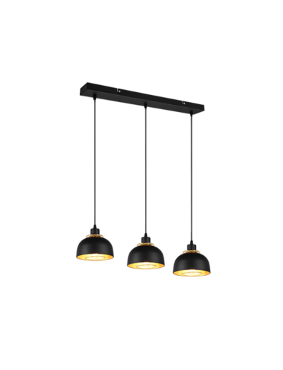 Hanging lights - RL pendant Punch, 3xE27, 40W R30813032