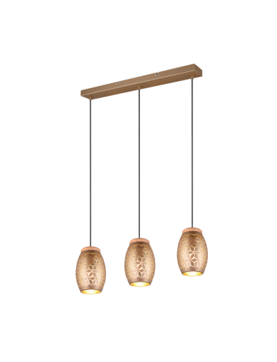 Hanging lights - RL pendant Bidar 3xE27, 28W, R31573065