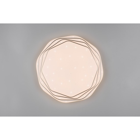 RL LED Плафониера DIZZY 22W  2600lm, 2700 - 6500K R67741100 - Плафониери