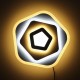 Belight plafo with remote control  95W LED 6175lm White 70076-50-31