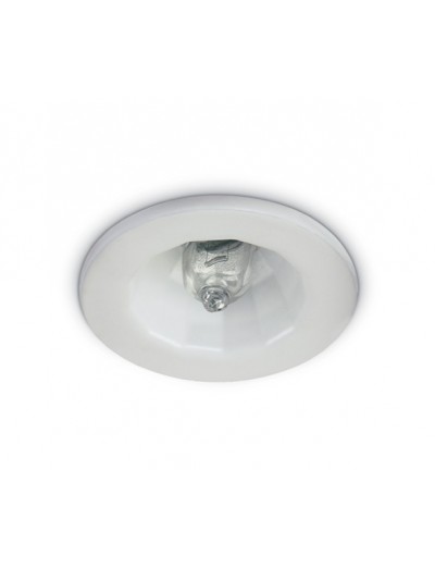 Интериорно осветление - One light Луна за вгр. фикс. кръгла G4  20W бяла 10102A/W