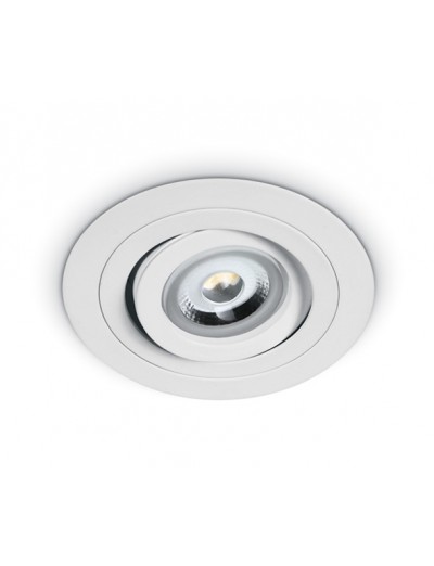 Интериорно осветление - One light Луна за вгр. насочване GU10 бяла 50W 11105ABG/W