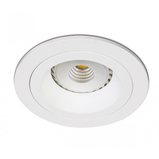One light Луна за вграждане фикс. GU10 бяла 50W 10105ALG/W - Луни за вграждане