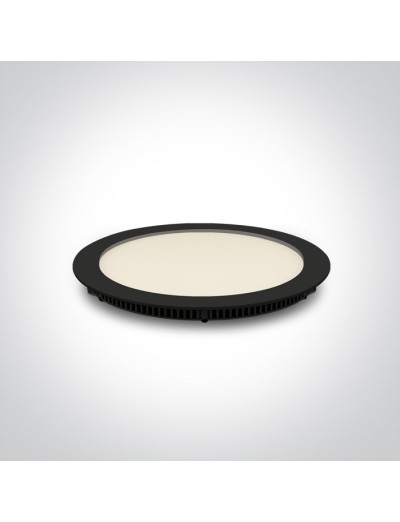 Интериорно осветление - One light Луна за вграждане фиксирана Кръгла IP40 10118FA/B/W