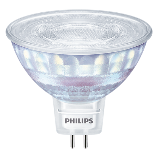 Philips LED lamp 7-50W GU5.3  warm light, dimmable 871869977403500