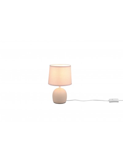Malu - RL Настолна лампа Malu, 1xE14, бежово, R50802644