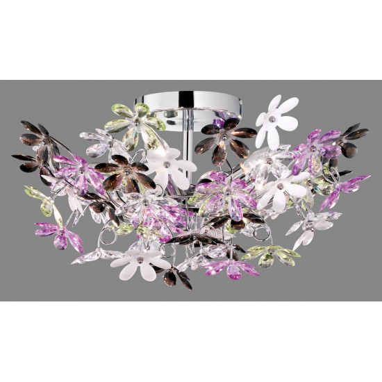 Reality Плафониера Flower R60014017 - Плафониери и аплици