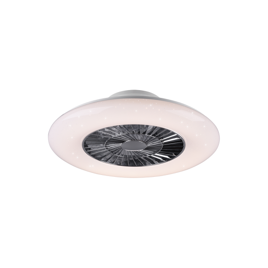 Reality Плафониера с вентилатор VISBY, 40W LED, 3000-6500K, 3000Lm, R62402106 - Плафониери и аплици