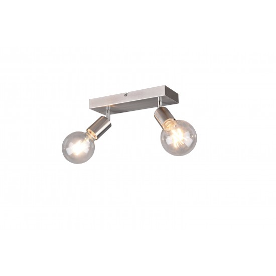 RL spot Vannes, 2хE27, 10W, nickel mat, R80182007