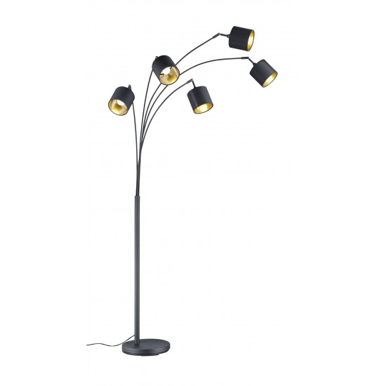 RL floor lamp Tommy 5 x E14 max 28W R46330579