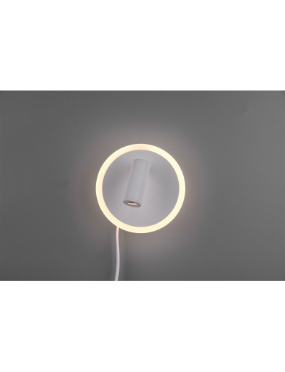 Jordan - Trio Аплик Jordan 1x5W Интегриран LED 550Lm Бял мат 229210231