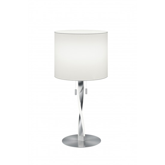 Trio Led table lamp nickel mat 2 Х LED 3W Nandor 575310307