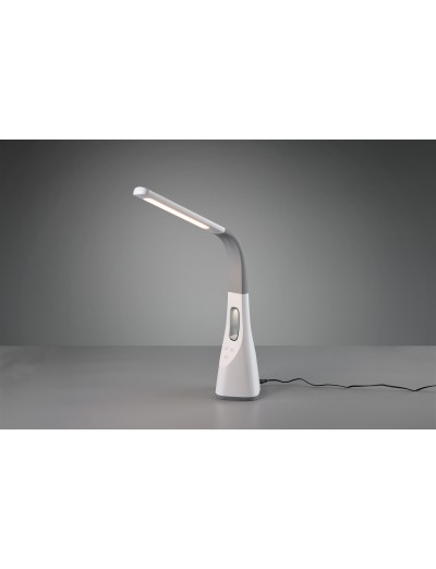  - Trio Настолна лампа Vento 1x5W Интегриран LED 500Lm Бял R50381101