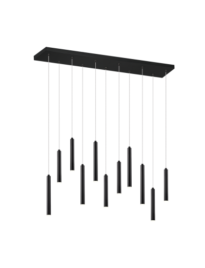Висящи осветителни тела - Trio Пендел TUBULAR LED 22W, 3000K, черен 321611132