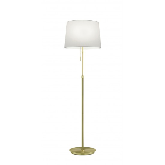 Trio floor lamp messing mat 3  E27 60W Lyon 409100308