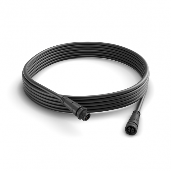 Philips, Градинска лампа, WiFi, LED, 600Lm, 8 W, Hue Calla, IP65, Черен, 1743730P7 - Градински осветителни тела HUE
