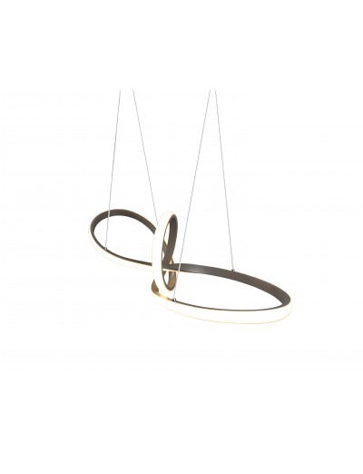 Hanging lights - RL pendant Sansa 30W LED, 3000K, 3200Lm nickel mat R32751107